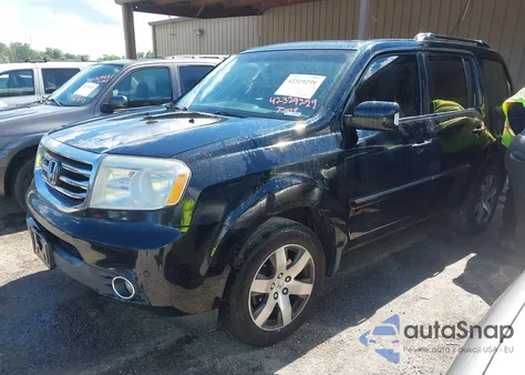 2014 Honda Pilot Touring из США, поврежденный, VIN 5FNYF3H93EB004140